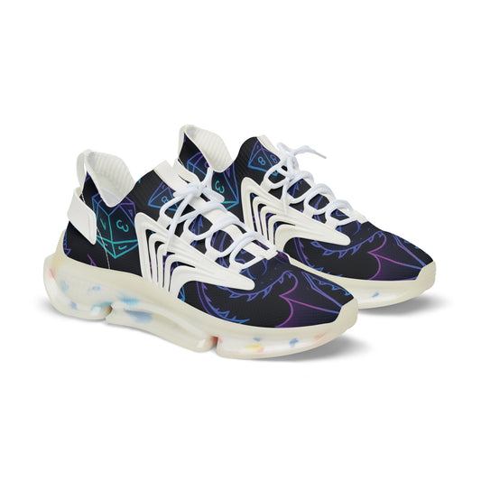 All-Over Print Men's Mesh Sneakers