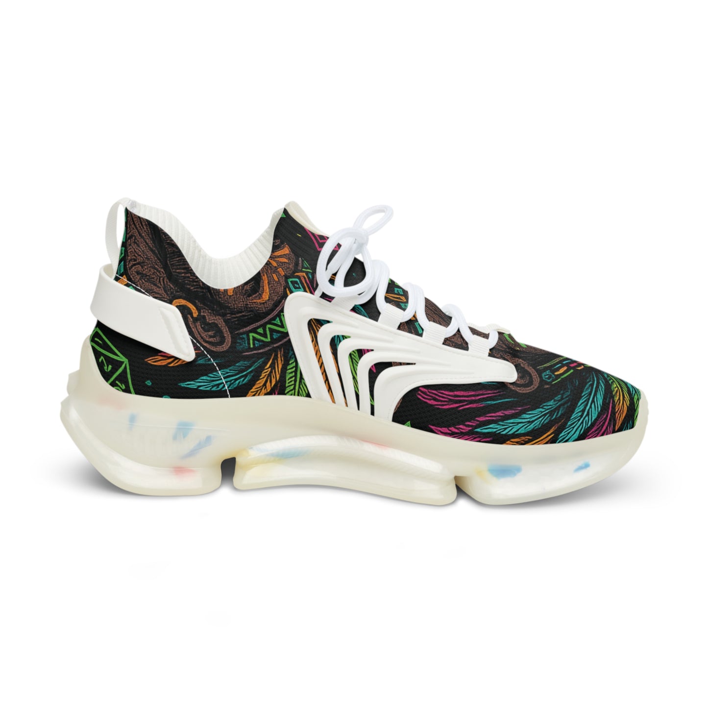 Colorful Men's Mesh Sneakers - Stylish Athletic Footwear for Active Lifestyle, Fashion Sneakers, Unique Running Shoes, Trendy Sports Shoes
