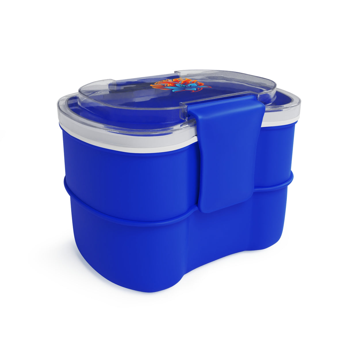 Vibrant Phoenix Two-Tier Bento Box