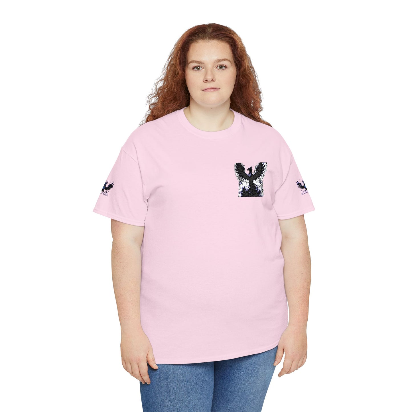 Sparkly Sequin Accent Unisex Heavy Cotton Tee, Casual T-Shirt for Everyday Wear, Gift for Friends, Birthday, Holiday Parties