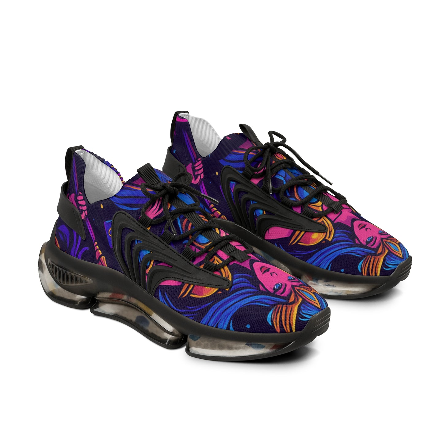 Vibrant Graphic Sneakers for Men, Trendy Athletic Shoes, Casual Footwear, Colorful Sport Shoes, Unique Party Sneakers, Birthday Gift Shoes