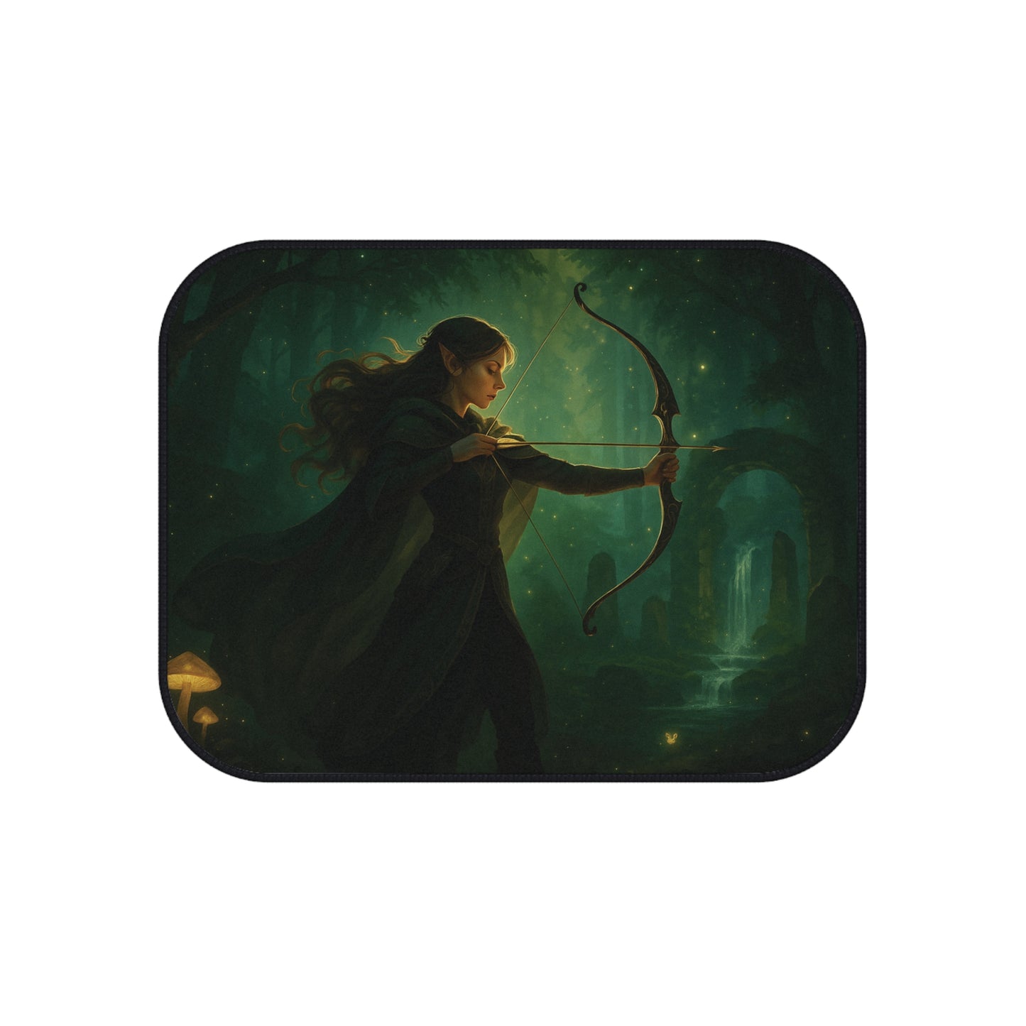 Enchanting Car Mats Set | Fantasy Car Floor Mats for Adventure Lovers, Unique Gift for Gamers, Stylish Vehicle Decor, Elf Design, [...]