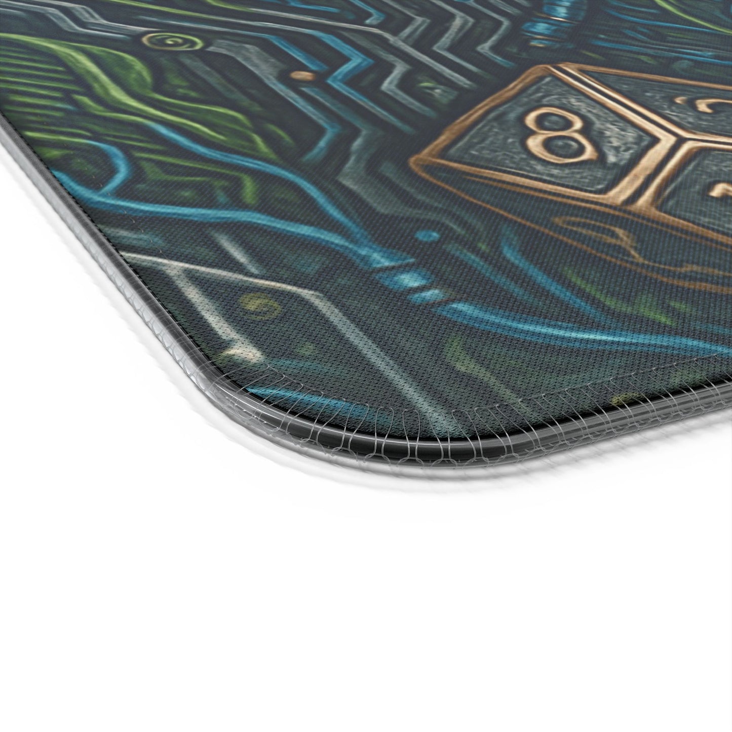 LED Gaming Mouse Pad - Futuristic Design with Wireless Charging, Desk Decor, Gamer Accessories, Gaming Setup, Gift for Gamers, Tech [...]