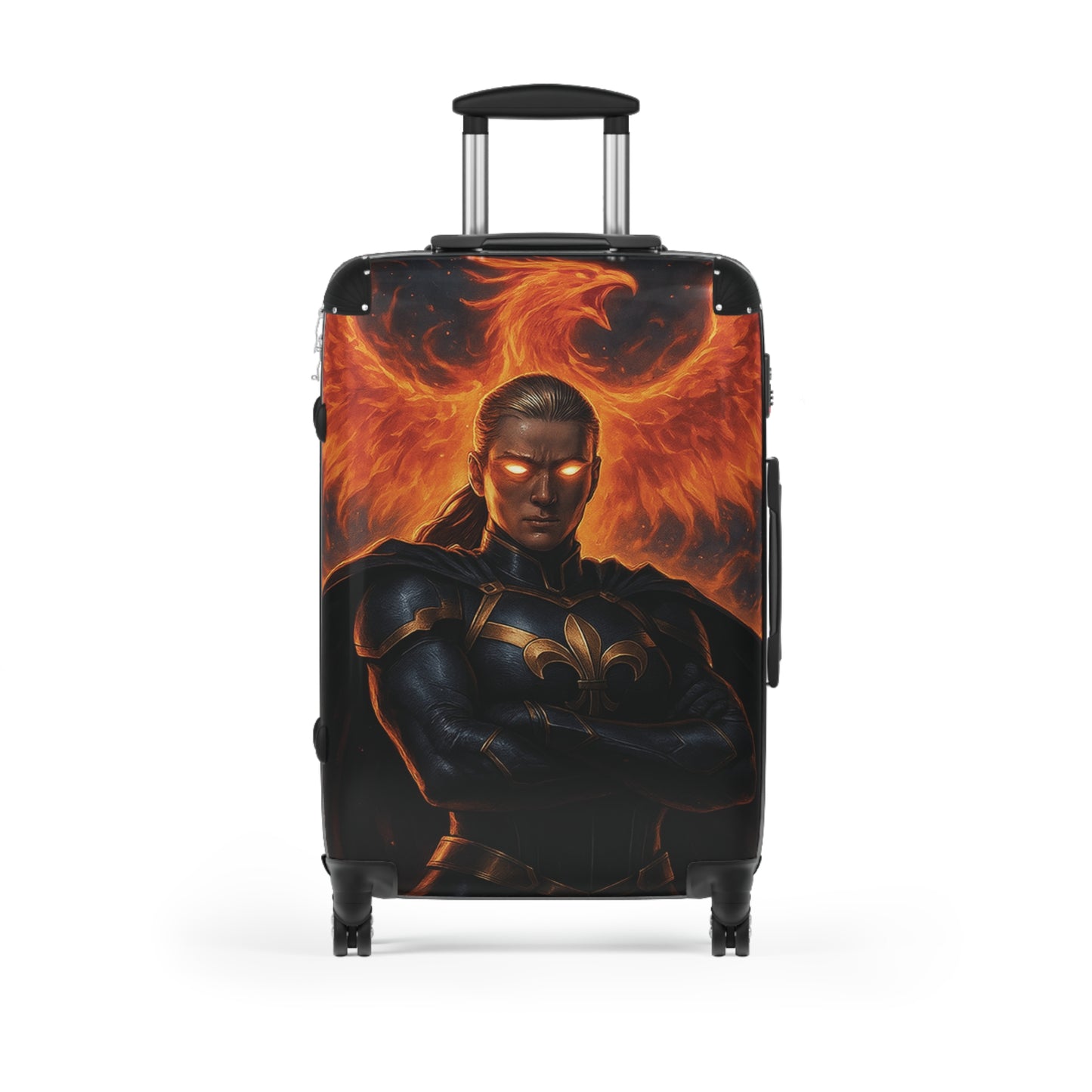 Fierce Fantasy Suitcase - Stylish Luggage for Travelers, Unique Travel Gear, Adventure Ready, Gift for Wanderlust