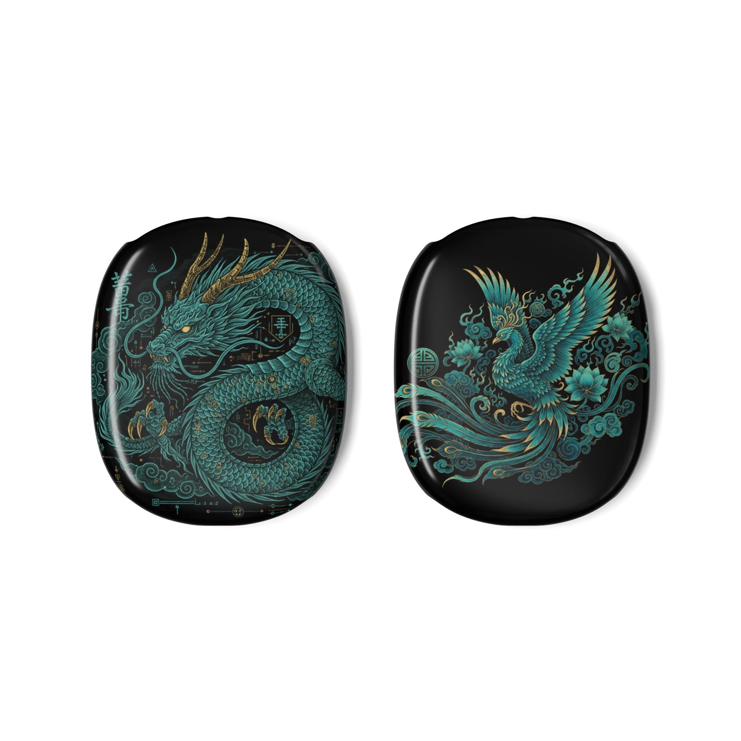 Dragon & Phoenix AirPods Max Case — Protective Designer Ear Cup Covers