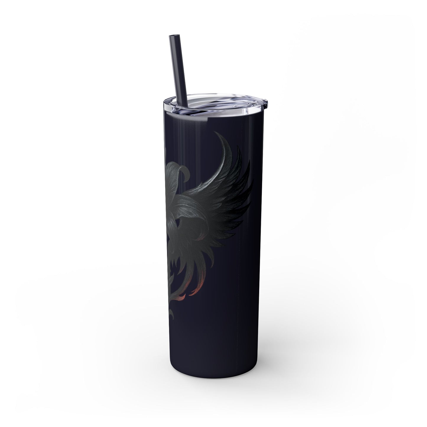 Elegant Black Floral Skinny Tumbler with Straw | Stylish Drinkware | Gift for Her, Travel Mug, Coffee Cup, Stylish Water Bottle, [...]