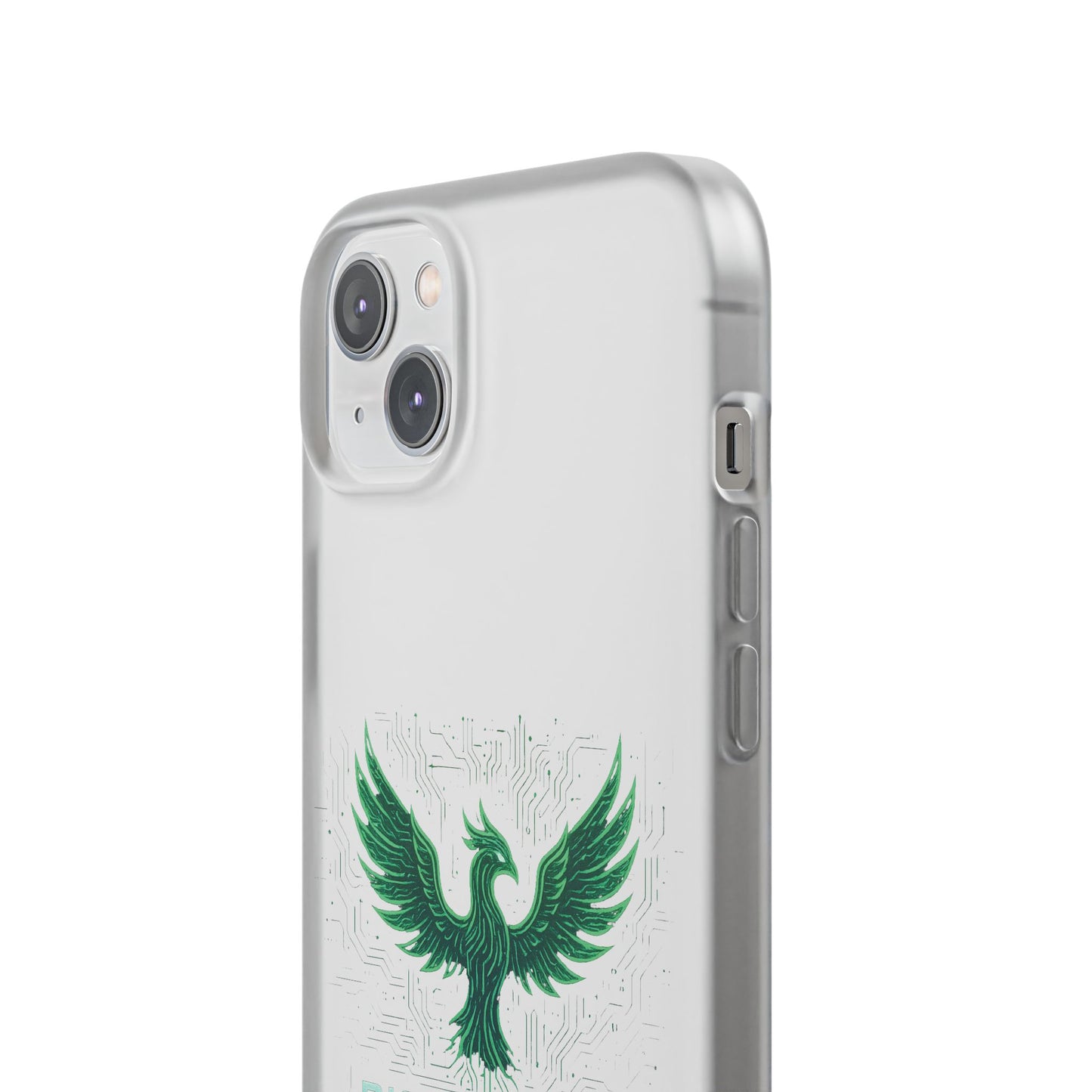 Phoenix Rising Flexi Case, Stylish Phone Cover, Trendy Tech Accessory, Gift for Tech Lovers, Unique Protector