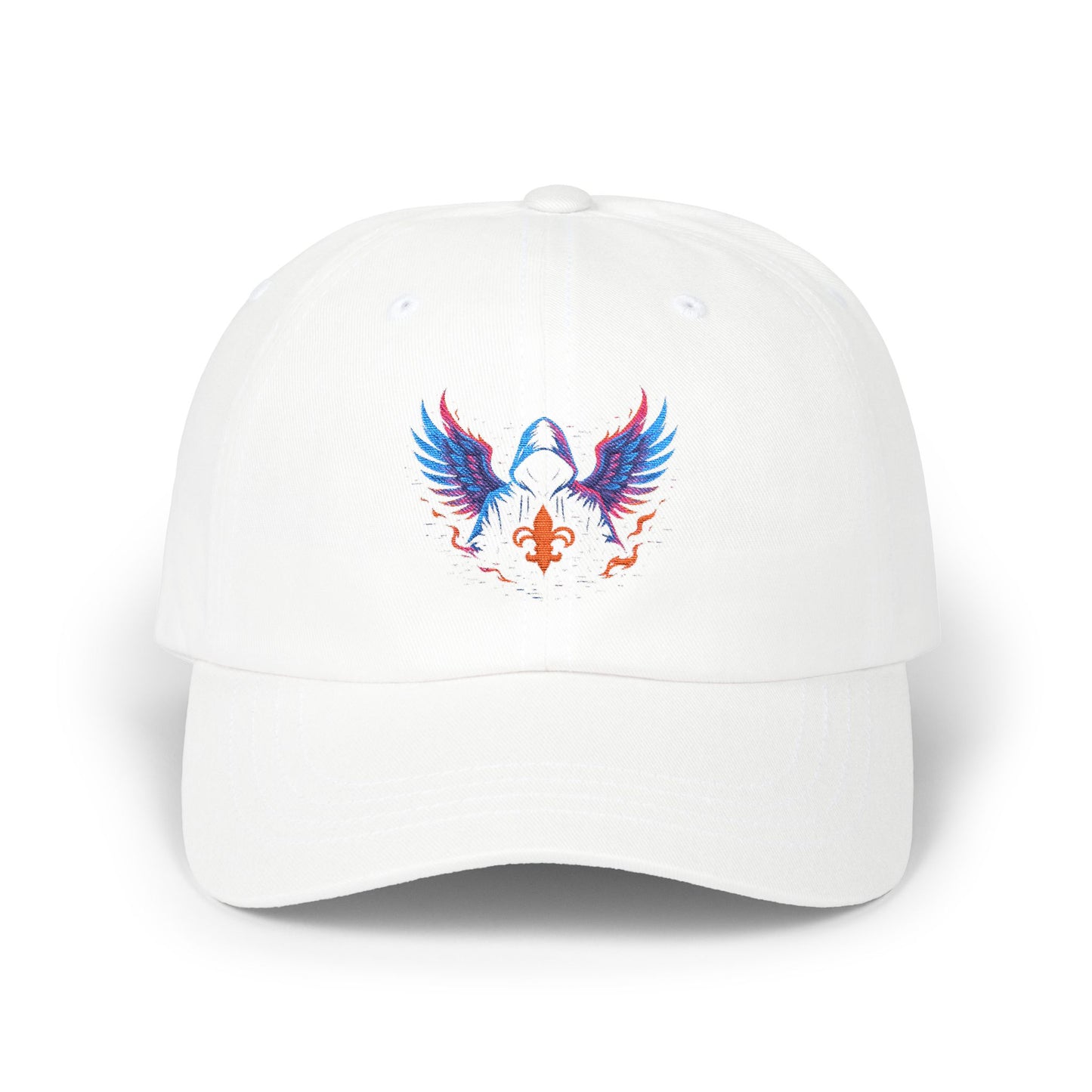 Classic Dad Cap with Colorful Wings Design, Casual Hat Gift for Father's Day, Father’s Day Gift, Trendy Cap for Men, Fashionable Accessories