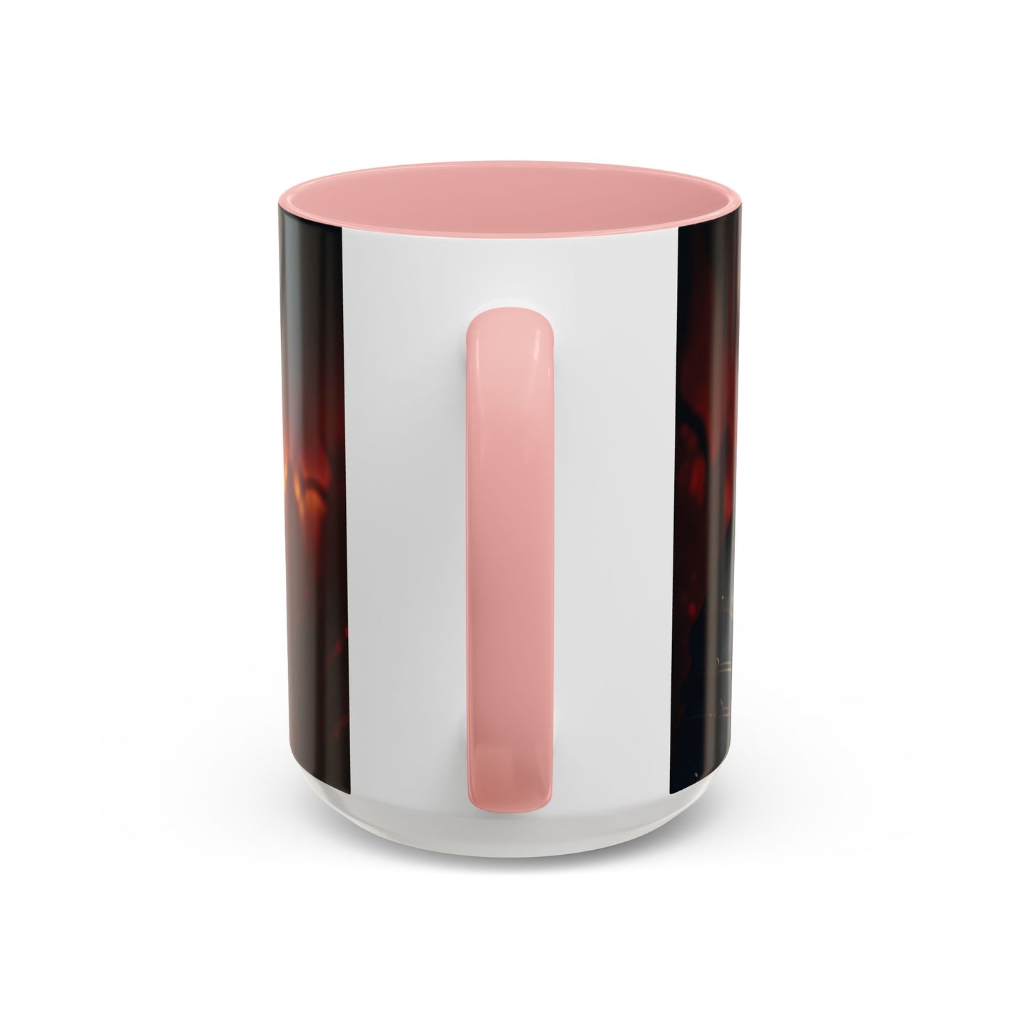 Fierce Knight Accent Coffee Mug | Unique Gift for Fantasy Lovers, Dark Aesthetic Decor, Gamer Essentials, Office Cup, Medieval Art