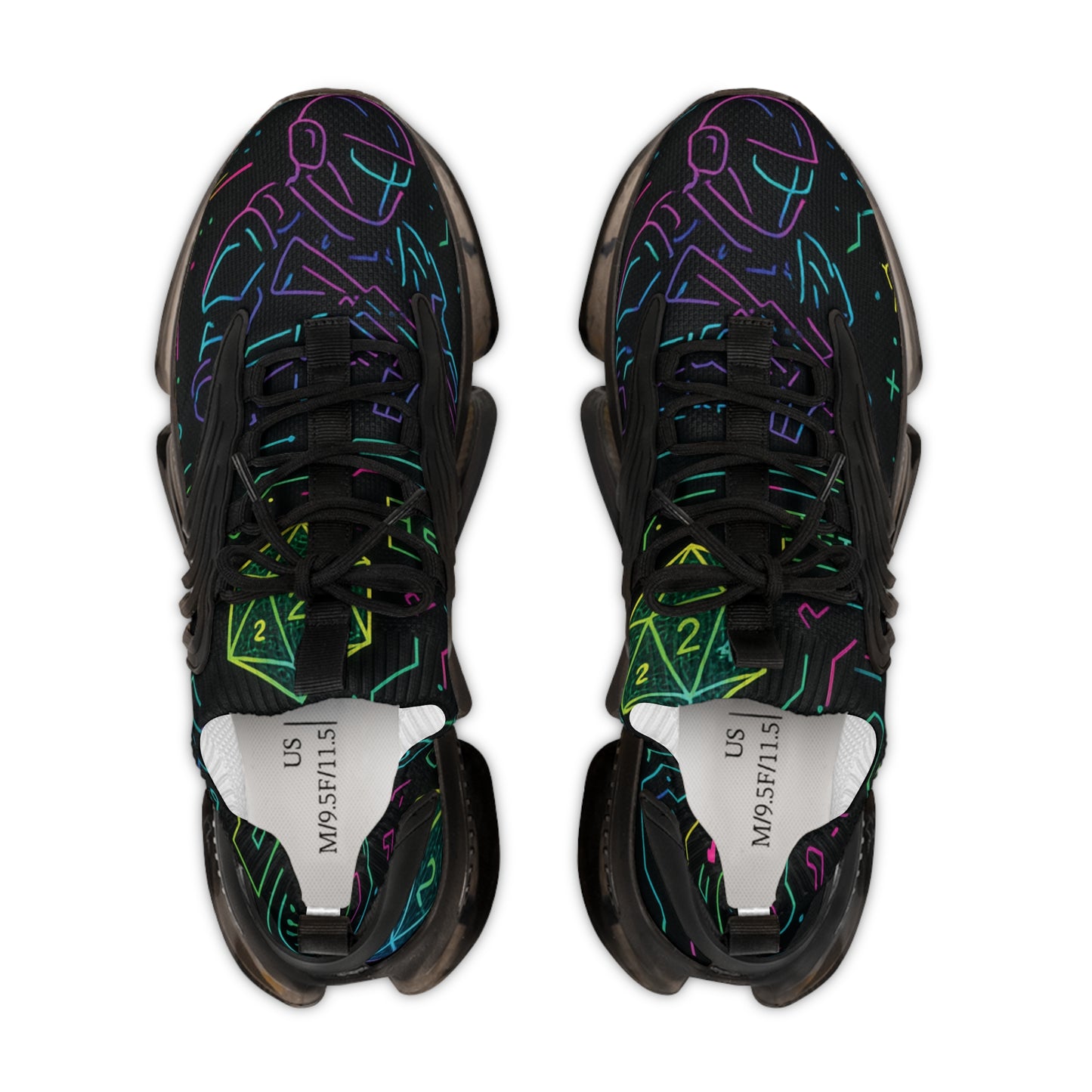 Vibrant Men's Mesh Sneakers | Trendy Sports Footwear, Casual Kicks, Unique Sneakers, Gift for Him, Fashionable Running Shoes