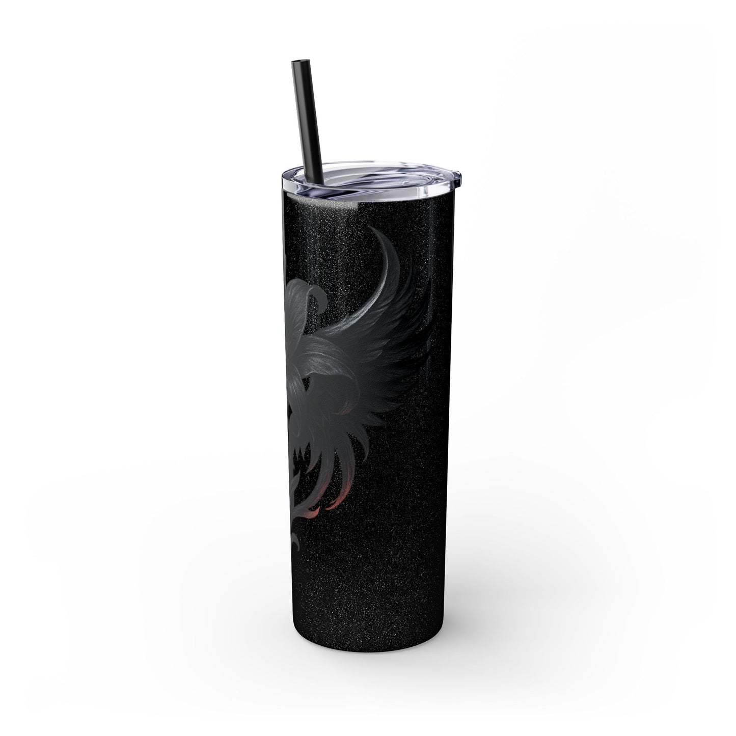 Elegant Black Floral Skinny Tumbler with Straw | Stylish Drinkware | Gift for Her, Travel Mug, Coffee Cup, Stylish Water Bottle, [...]