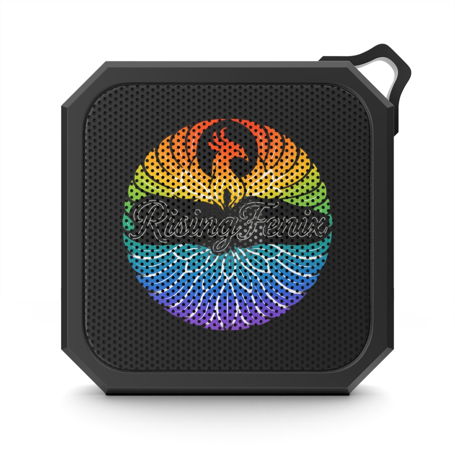 Outdoor Bluetooth Speaker with Rainbow Phoenix Design | Portable Wireless Speaker, Camping Gear, Beach Speaker, Hiking Gift, Music [...]