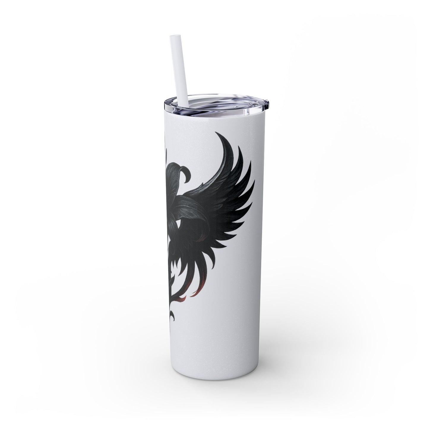 Elegant Black Floral Skinny Tumbler with Straw | Stylish Drinkware | Gift for Her, Travel Mug, Coffee Cup, Stylish Water Bottle, [...]
