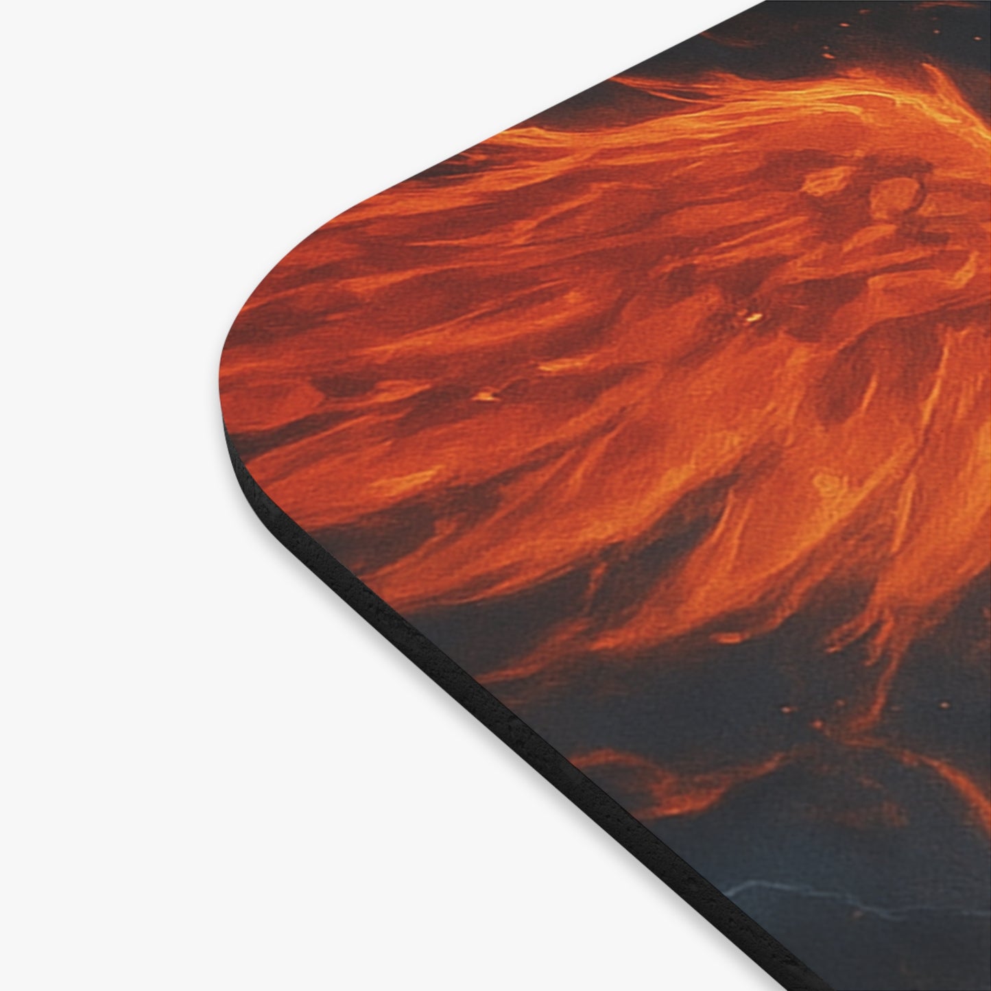 Fantasy Phoenix Mouse Pad, Ergonomic Desk Mat, Gamer Gift, Office Decor, Gaming Accessories, Fire-Themed Office Supply