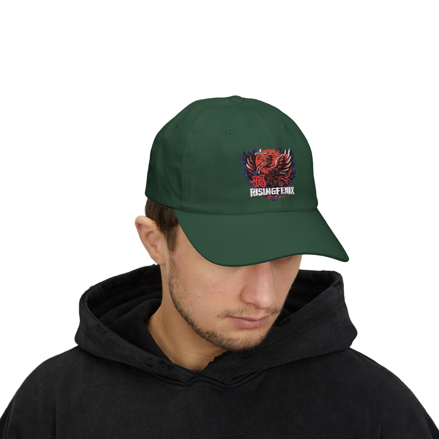 Classic Dad Cap with Rising Fenix Design, Casual Hat for Dads, Unisex Accessories, Gift for Father's Day, Trendy Everyday Wear, [...]