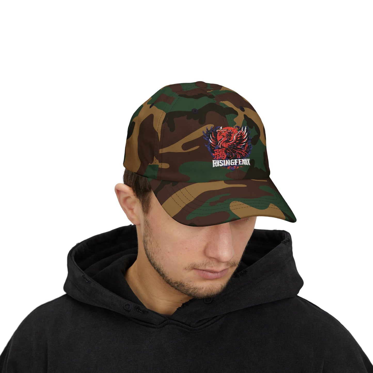 Classic Dad Cap with Rising Fenix Design, Casual Hat for Dads, Unisex Accessories, Gift for Father's Day, Trendy Everyday Wear, [...]