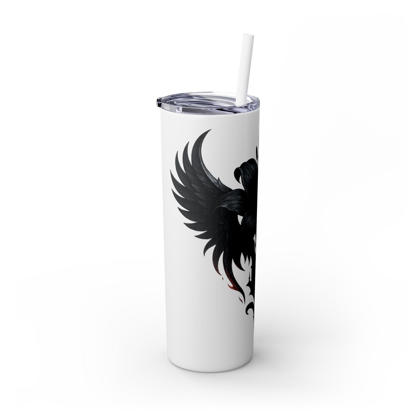 Elegant Black Floral Skinny Tumbler with Straw | Stylish Drinkware | Gift for Her, Travel Mug, Coffee Cup, Stylish Water Bottle, [...]
