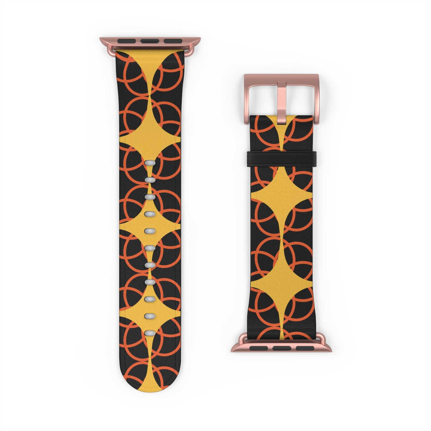 Stylish Floral Watch Band - Floral Patterned Apple Watch Strap, Gift for Her, Trendy Accessories, Fitness Enthusiast, Summer Vibe