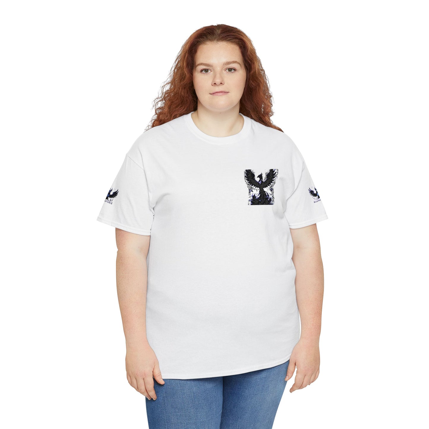 Sparkly Sequin Accent Unisex Heavy Cotton Tee, Casual T-Shirt for Everyday Wear, Gift for Friends, Birthday, Holiday Parties