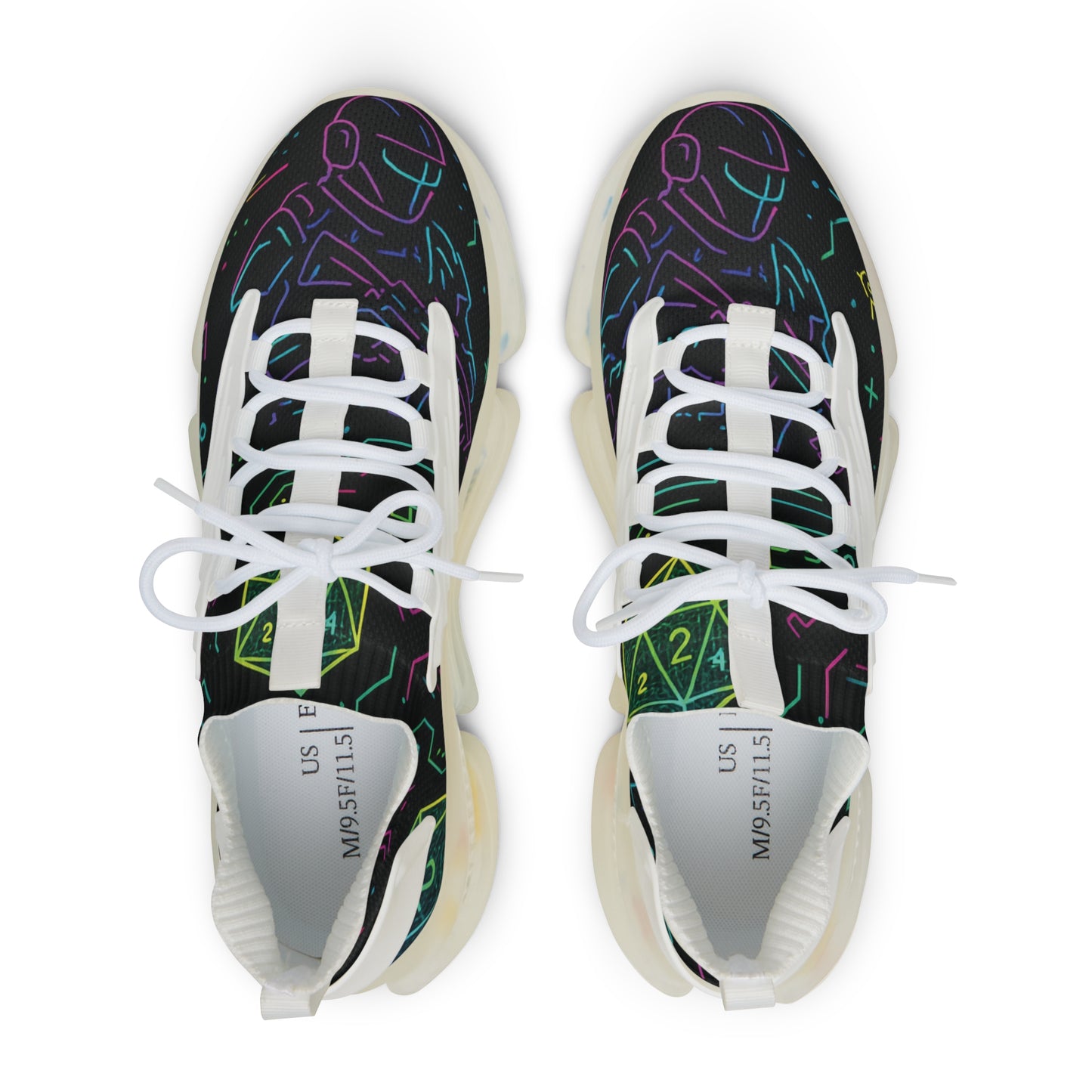 Vibrant Men's Mesh Sneakers | Trendy Sports Footwear, Casual Kicks, Unique Sneakers, Gift for Him, Fashionable Running Shoes