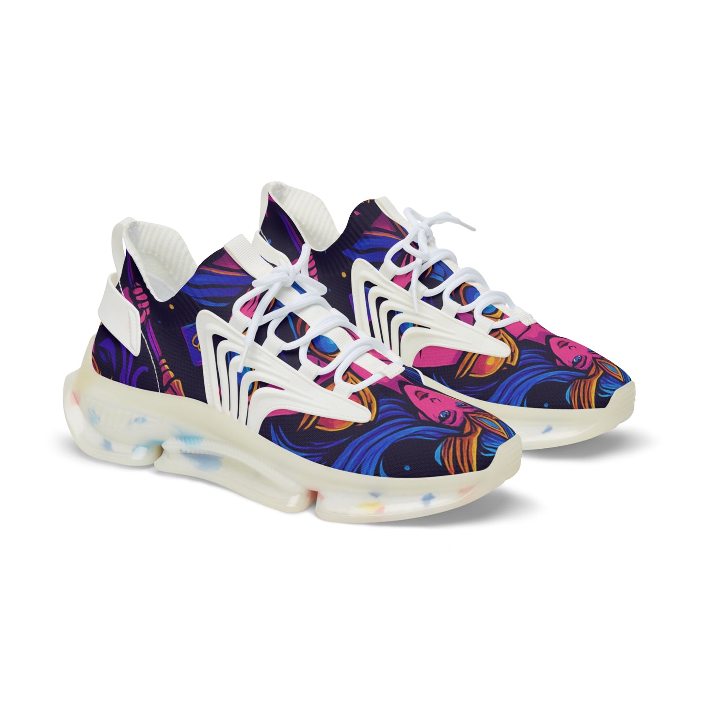 Vibrant Graphic Sneakers for Men, Trendy Athletic Shoes, Casual Footwear, Colorful Sport Shoes, Unique Party Sneakers, Birthday Gift Shoes