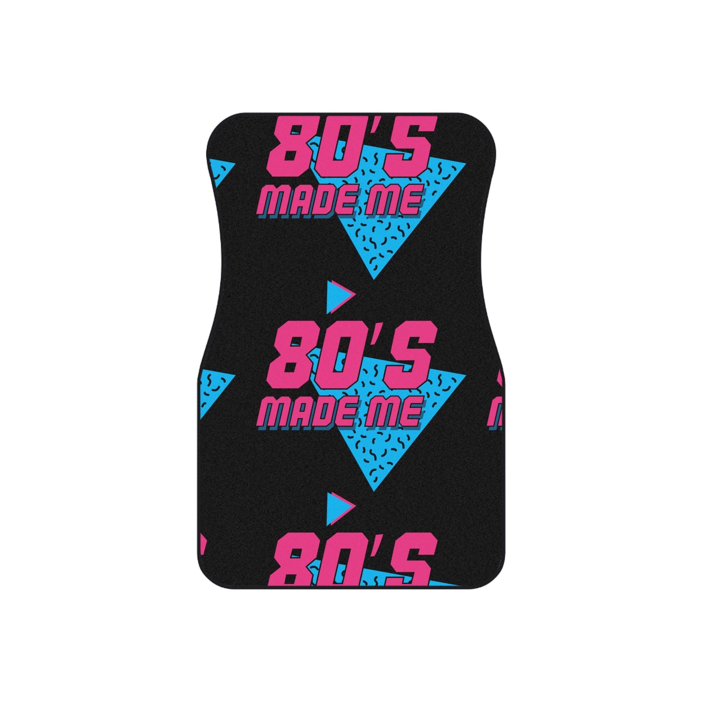 Retro 80's Car Mats - Fun & Stylish Auto Accessories, Car Decor, Unique Gift, Nostalgic Vibe, Car Interior