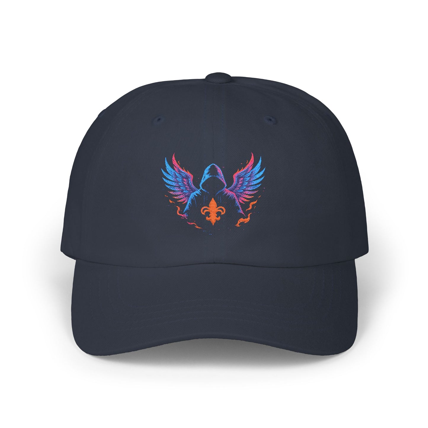 Classic Dad Cap with Colorful Wings Design, Casual Hat Gift for Father's Day, Father’s Day Gift, Trendy Cap for Men, Fashionable Accessories