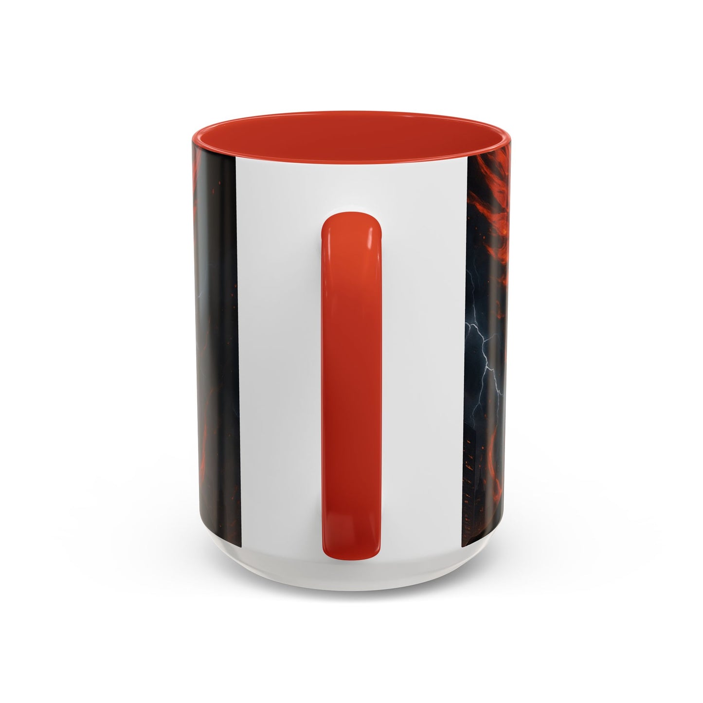 Mythical Phoenix Accent Coffee Mug, Fantasy Gift, Hot Beverage Cup, Cozy Home Decor, Unique Gift for Her