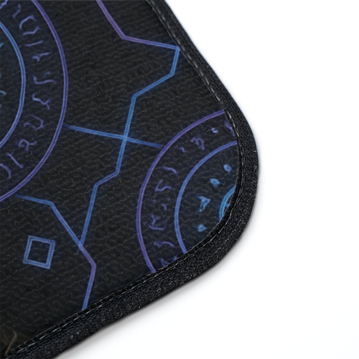 Futuristic Car Floor Mat, 1pc, Stylish Vehicle Interior Accessory, Modern Car Decor, Gift for Car Lovers, Unique Design