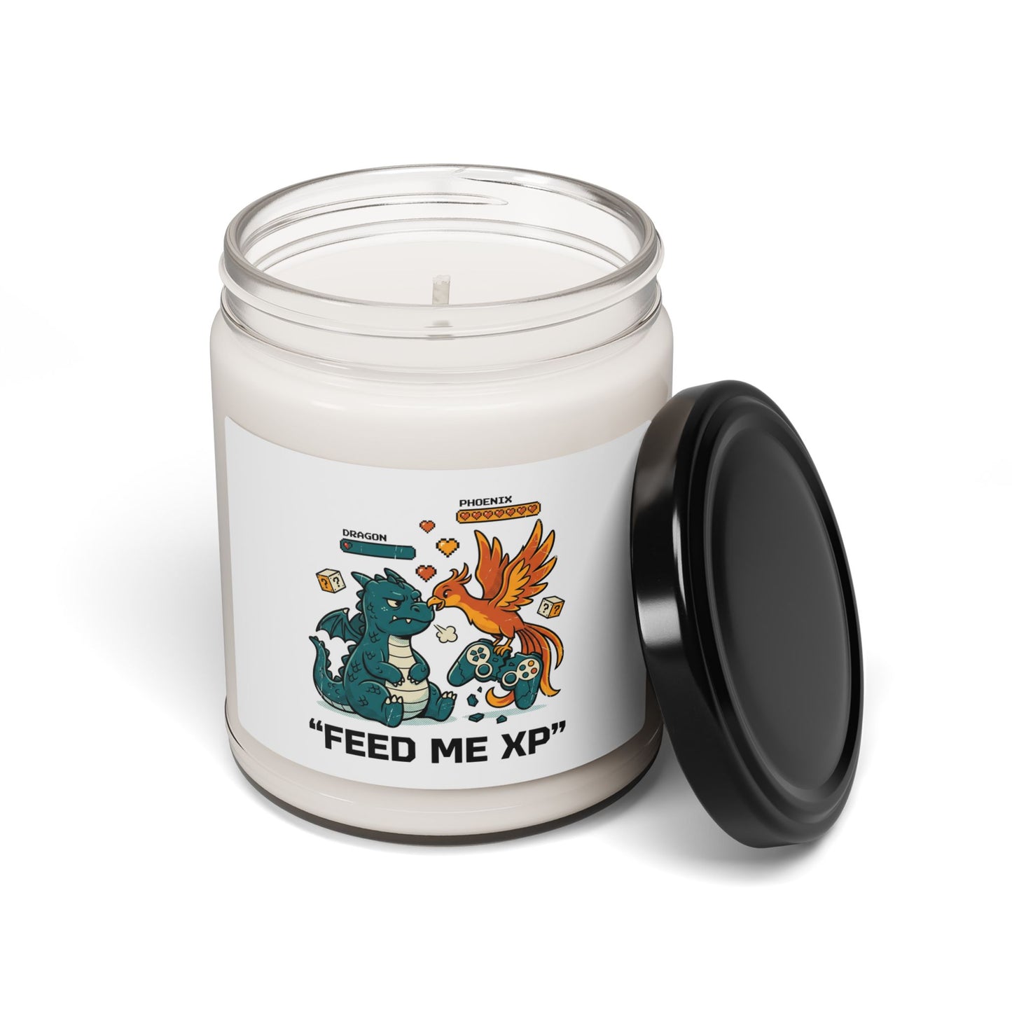 Feed Me XP Candle | Scented Soy Candle, Neon Meme Crash Out Aesthetic
