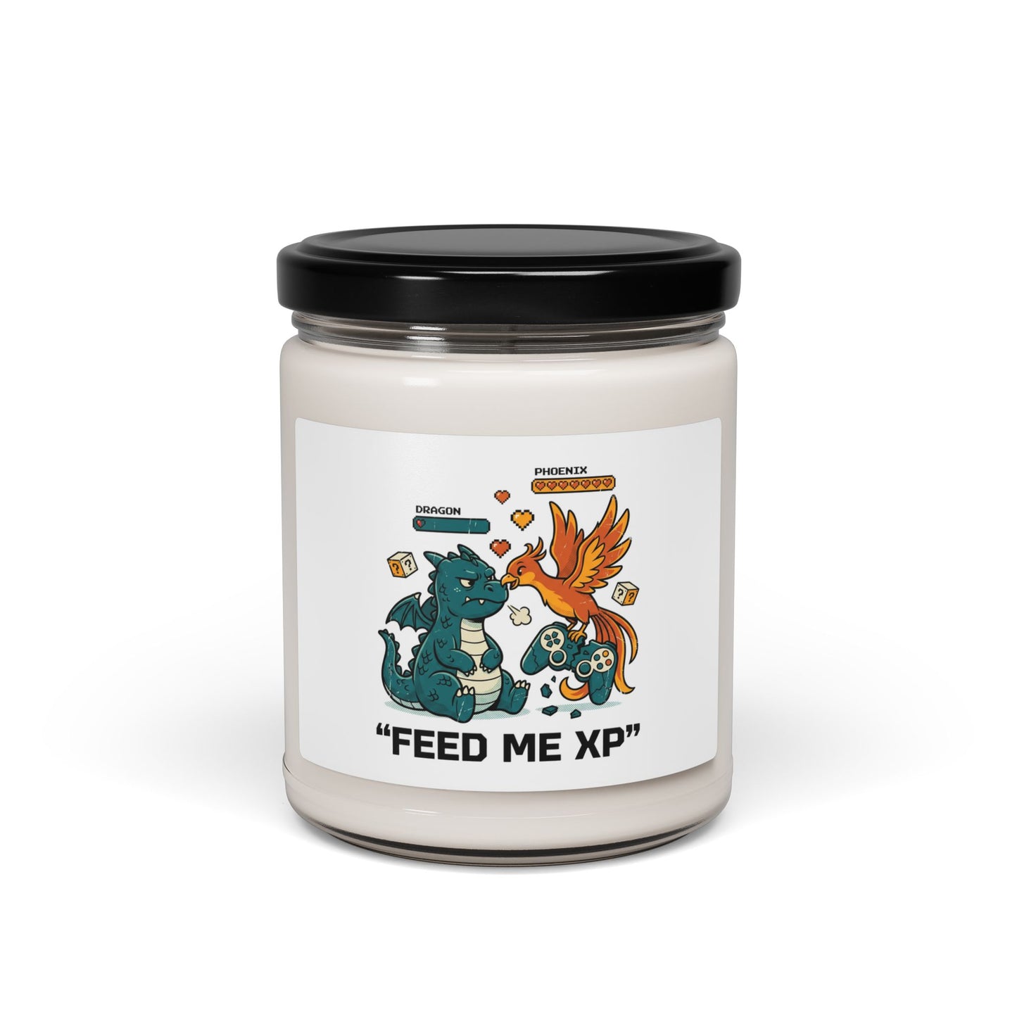 Feed Me XP Candle | Scented Soy Candle, Neon Meme Crash Out Aesthetic