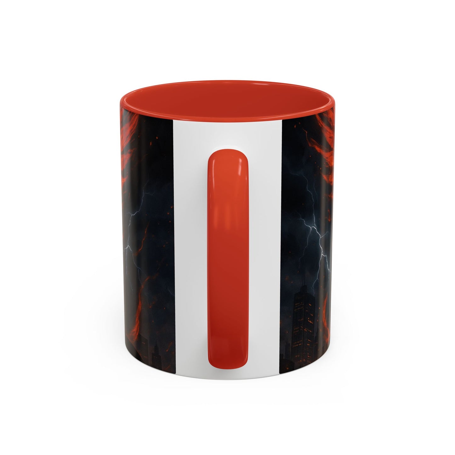 Mythical Phoenix Accent Coffee Mug, Fantasy Gift, Hot Beverage Cup, Cozy Home Decor, Unique Gift for Her