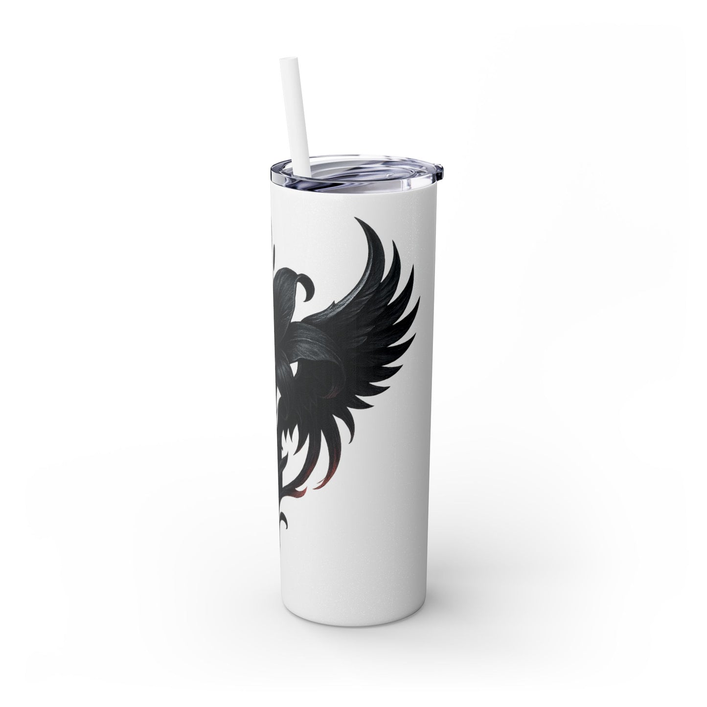 Elegant Black Floral Skinny Tumbler with Straw | Stylish Drinkware | Gift for Her, Travel Mug, Coffee Cup, Stylish Water Bottle, [...]