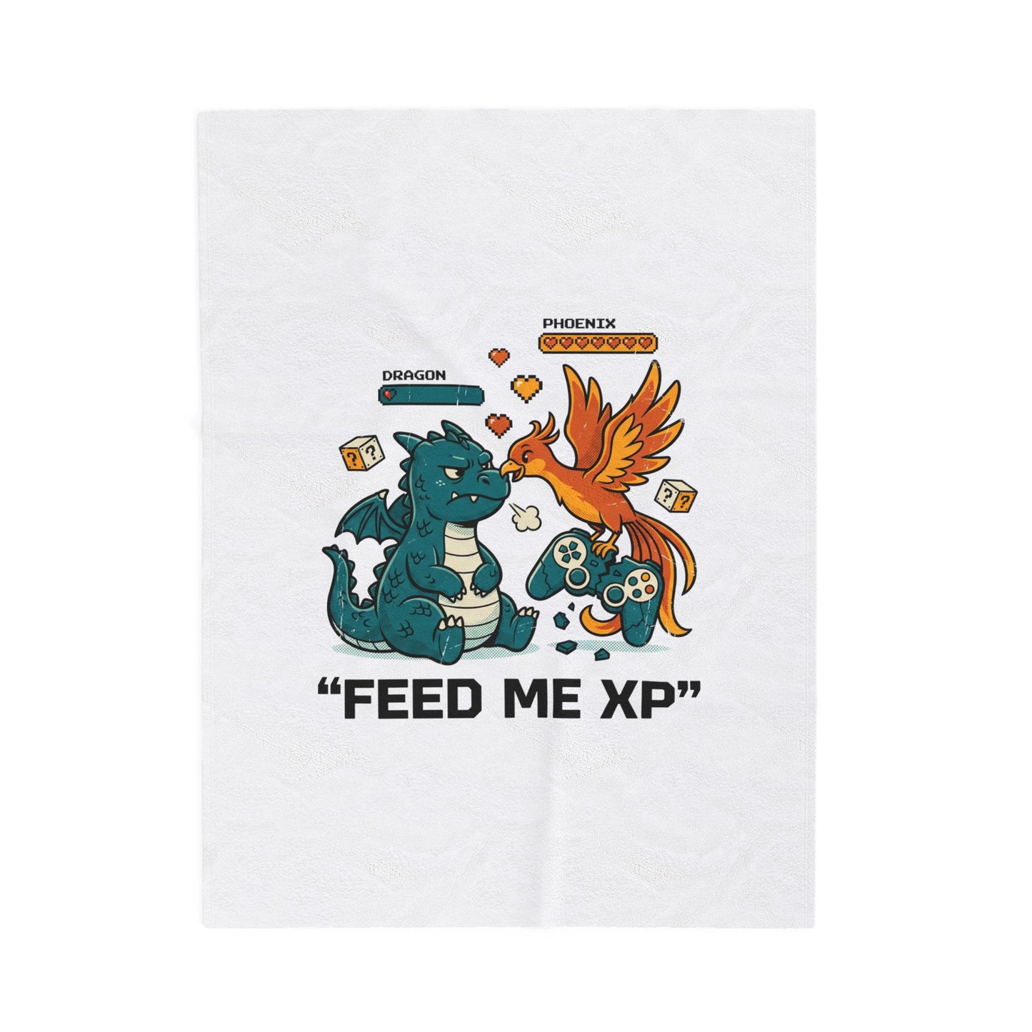 Feed Me XP Blanket | Crash Out meme, neon graffiti, meltdown aesthetic