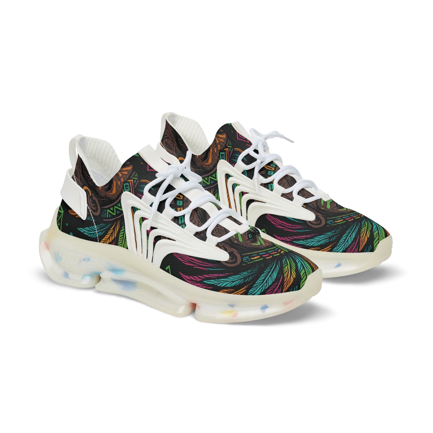 Colorful Men's Mesh Sneakers - Stylish Athletic Footwear for Active Lifestyle, Fashion Sneakers, Unique Running Shoes, Trendy Sports Shoes