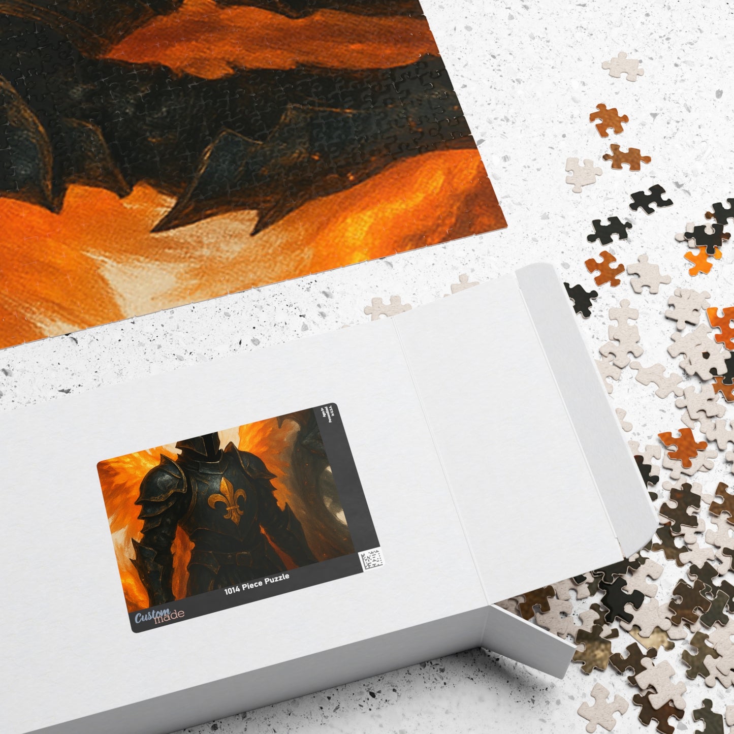 Fantasy Dragon Puzzle - 110, 252, 520, 1014-piece | Magical Gift, Game Night, Home Decor, Family Fun, Challenge Your Mind
