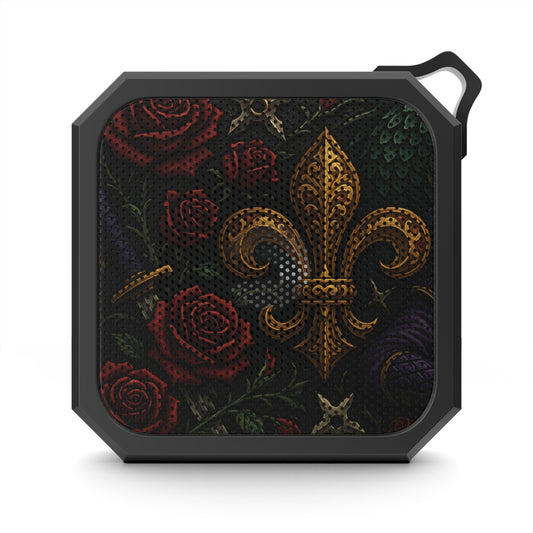 Adventure-Ready Bluetooth Speaker: Ninja Artwork, Portable Sound, Outdoor Gear, Camping Gift, Festival Accessory