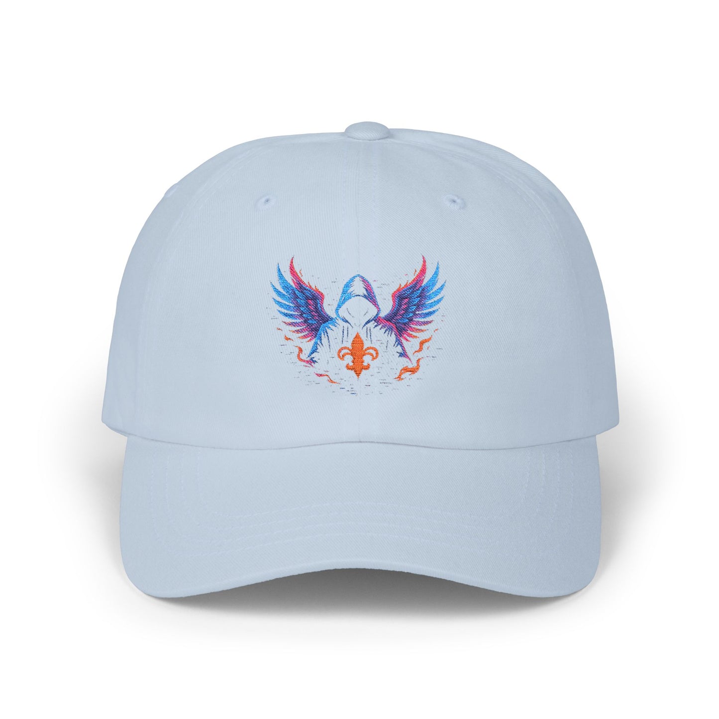 Classic Dad Cap with Colorful Wings Design, Casual Hat Gift for Father's Day, Father’s Day Gift, Trendy Cap for Men, Fashionable Accessories