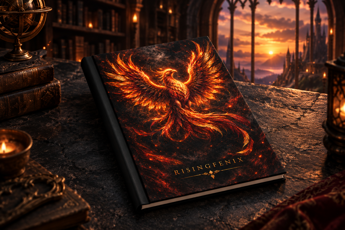 Phoenix Rising Hardcover Journal