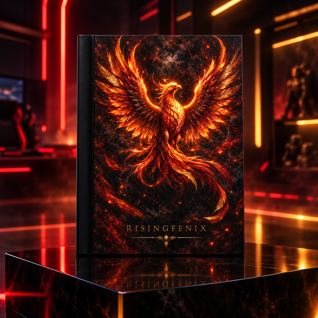 Phoenix Rising Hardcover Journal