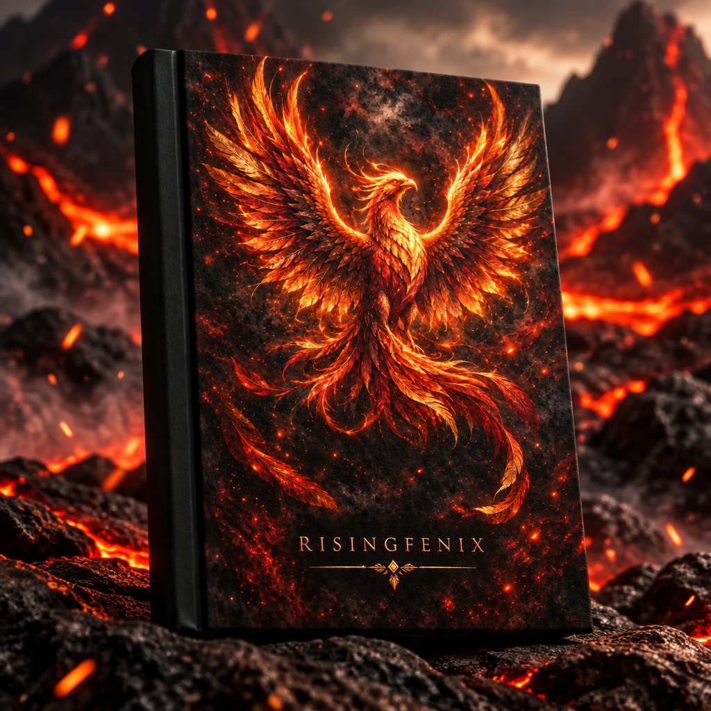 Phoenix Rising Hardcover Journal