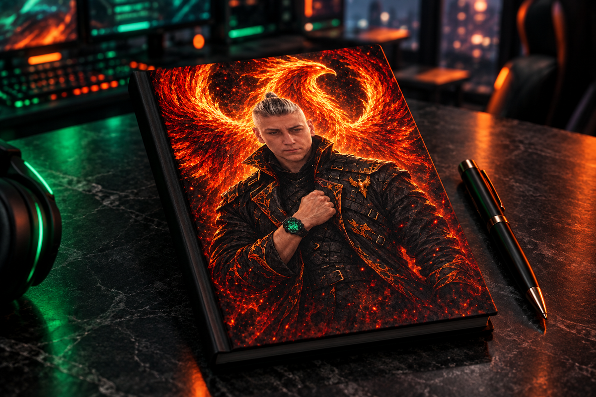 Fenix Knight Hardcover Journal