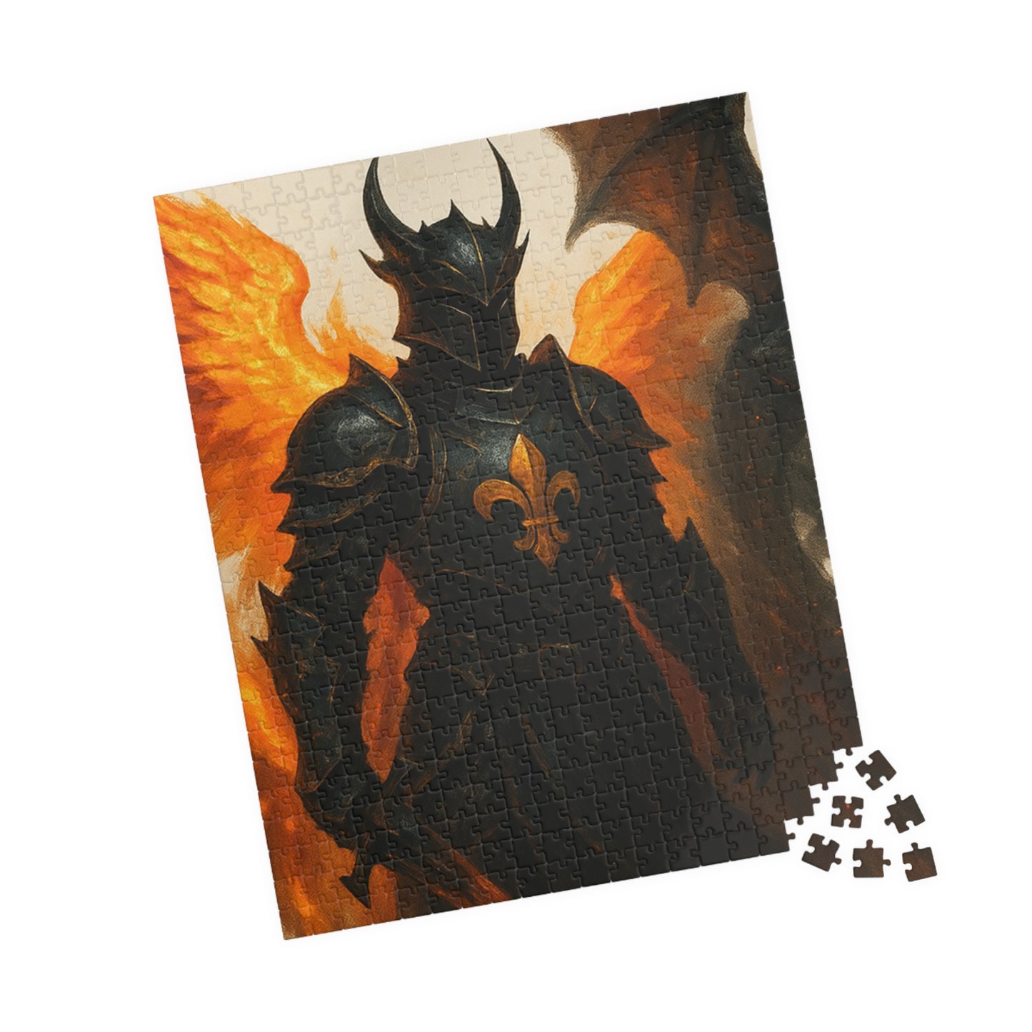 Fantasy Dragon Puzzle - 110, 252, 520, 1014-piece | Magical Gift, Game Night, Home Decor, Family Fun, Challenge Your Mind