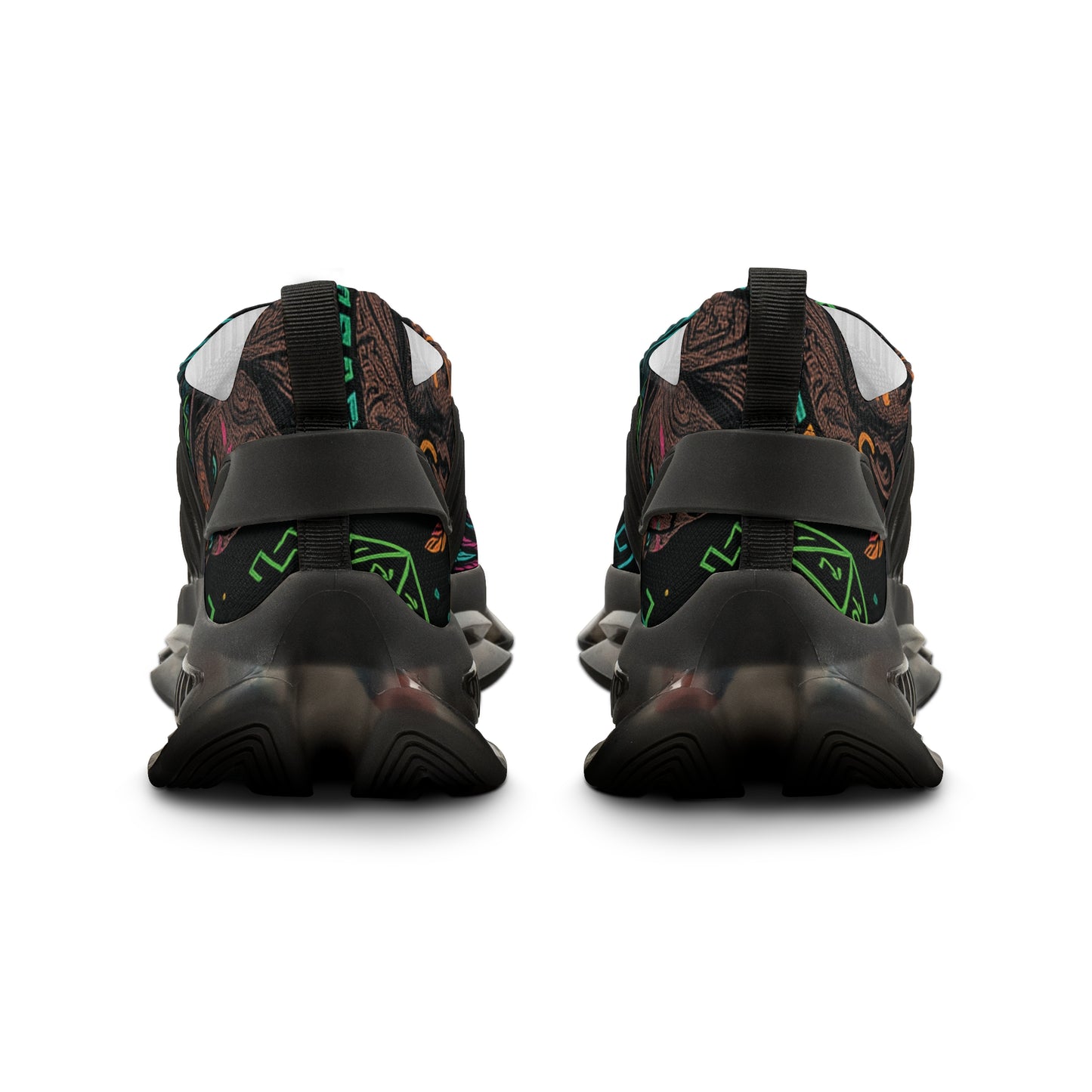 Colorful Men's Mesh Sneakers - Stylish Athletic Footwear for Active Lifestyle, Fashion Sneakers, Unique Running Shoes, Trendy Sports Shoes