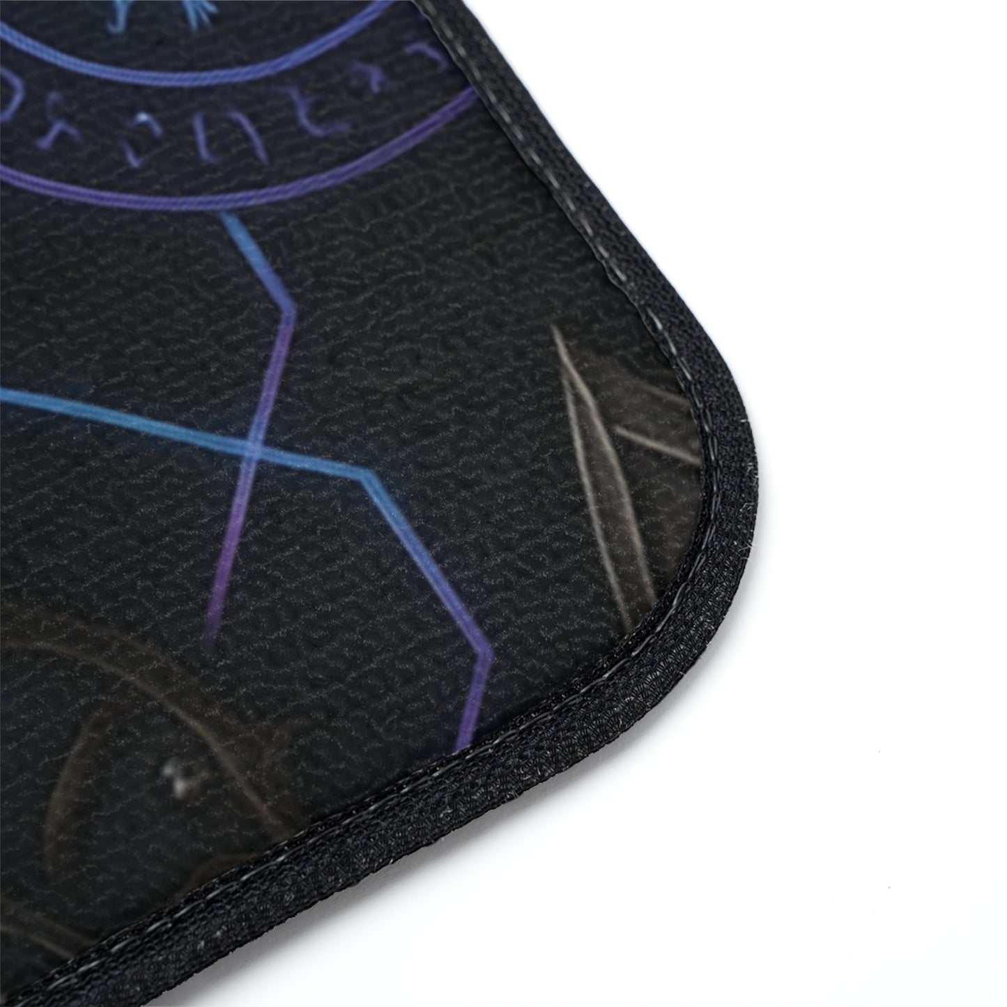 Futuristic Car Floor Mat, 1pc, Stylish Vehicle Interior Accessory, Modern Car Decor, Gift for Car Lovers, Unique Design
