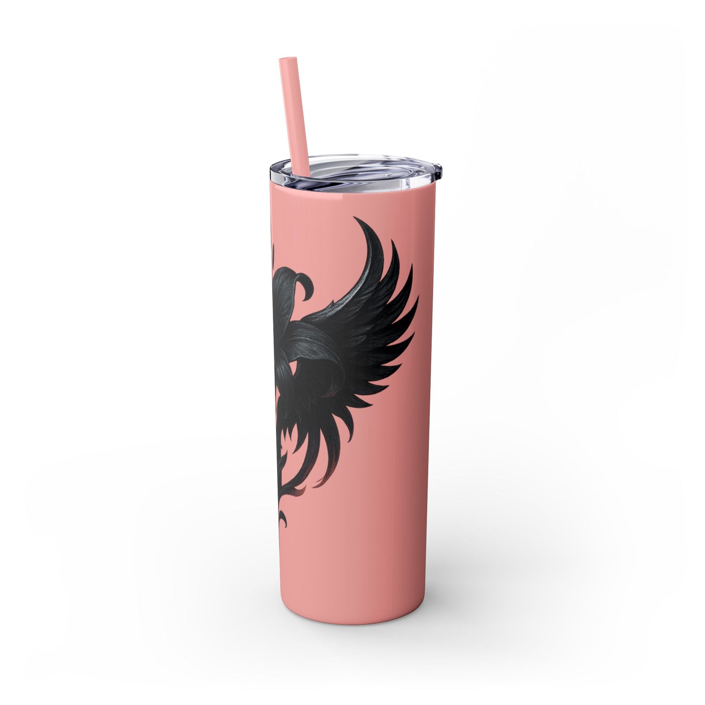 Elegant Black Floral Skinny Tumbler with Straw | Stylish Drinkware | Gift for Her, Travel Mug, Coffee Cup, Stylish Water Bottle, [...]