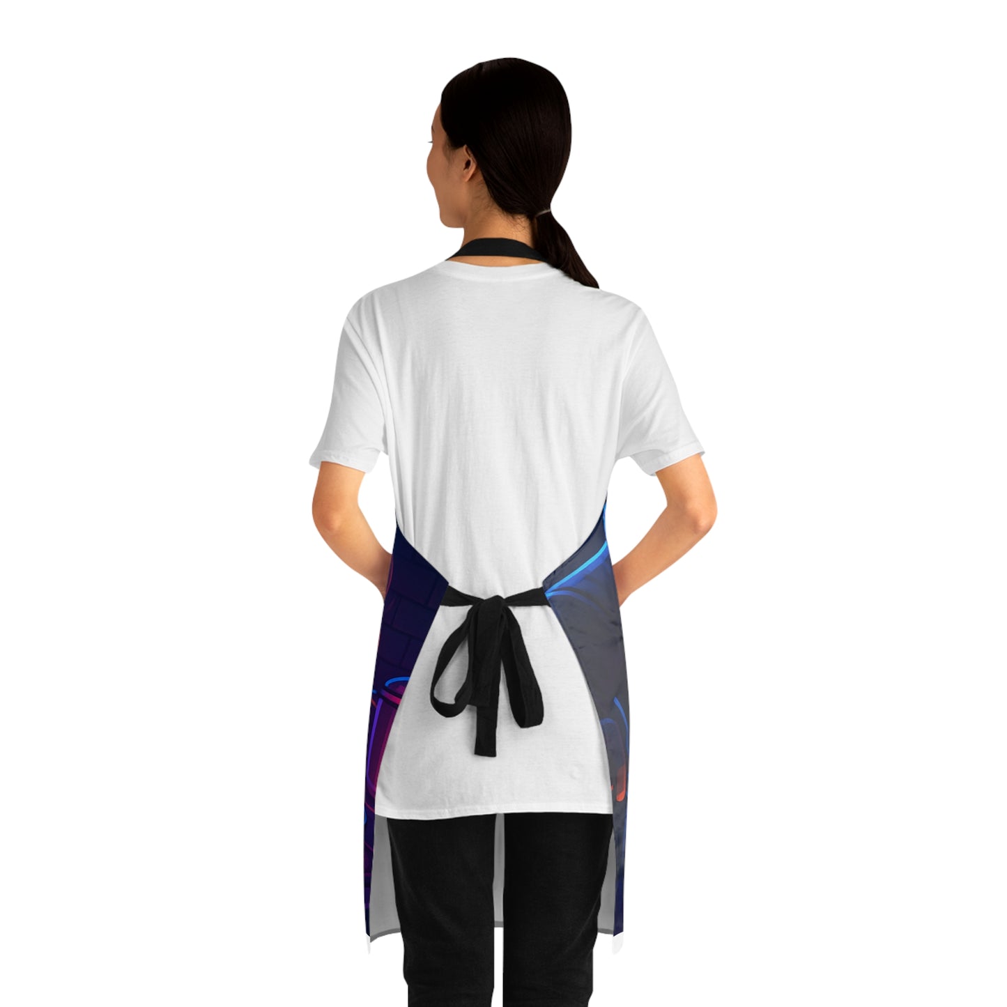Neon Chef Apron - Vibrant Cooking Gift for Foodies, Personalized Culinary Apparel, BBQ, Kitchen, Baking, Chef Lovers