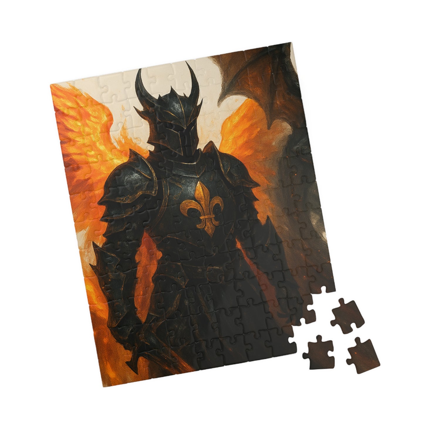 Fantasy Dragon Puzzle - 110, 252, 520, 1014-piece | Magical Gift, Game Night, Home Decor, Family Fun, Challenge Your Mind