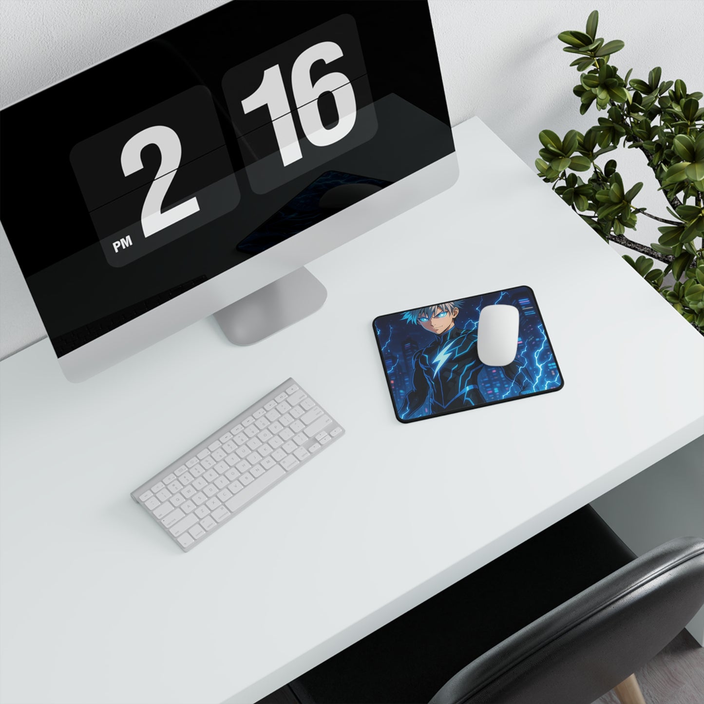 Electrifying Non-Slip Gaming Mouse Pad | Perfect for Gamers, Great Gift for Tech Lovers, Ideal for Home Office, Desk Essentials