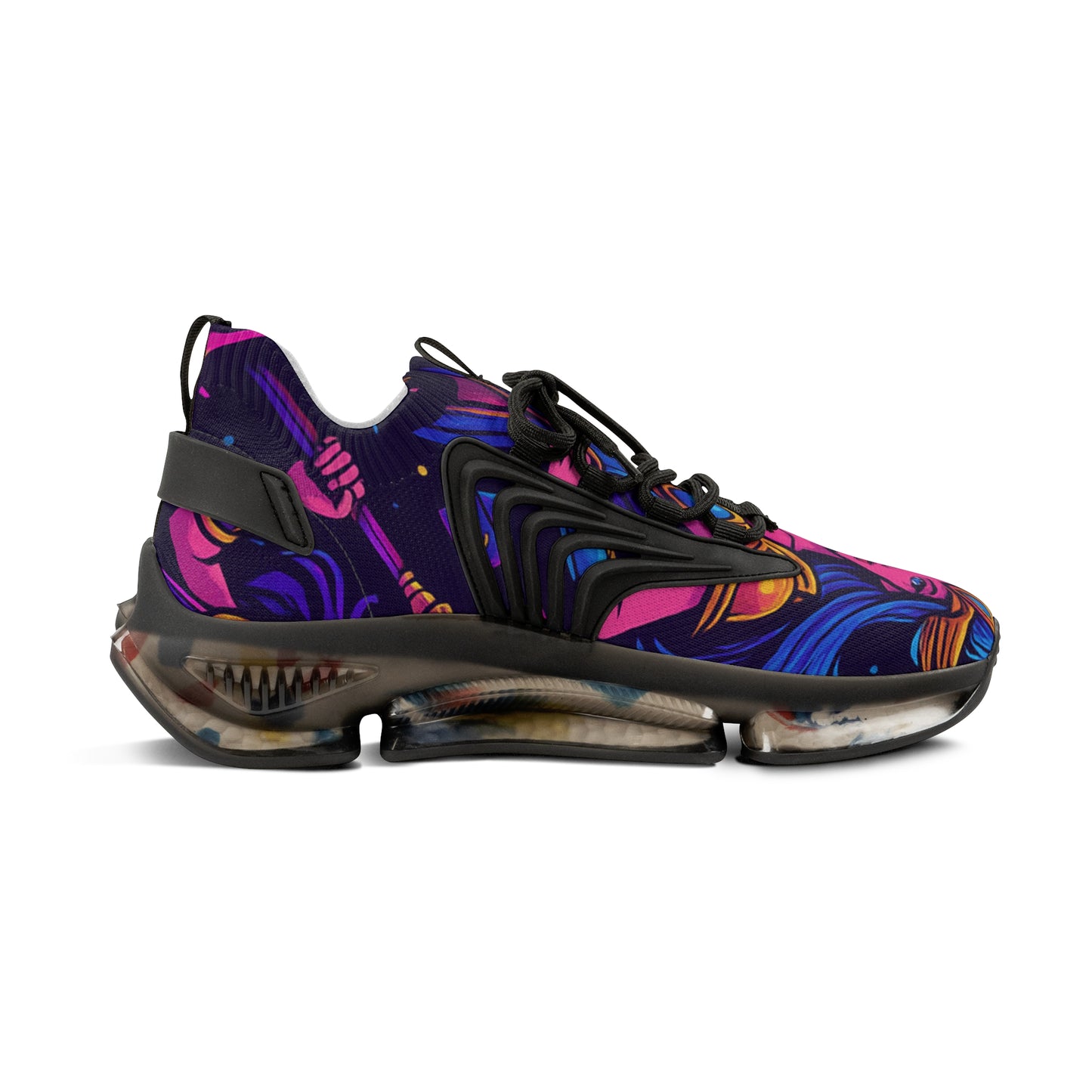 Vibrant Graphic Sneakers for Men, Trendy Athletic Shoes, Casual Footwear, Colorful Sport Shoes, Unique Party Sneakers, Birthday Gift Shoes